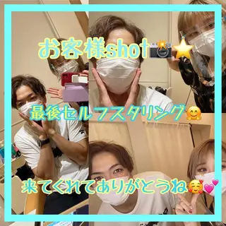 ショート カラー メンズ キッズ ✂︎ショート、ボブ、 レイヤー🩵YUMIのヘアスタイル