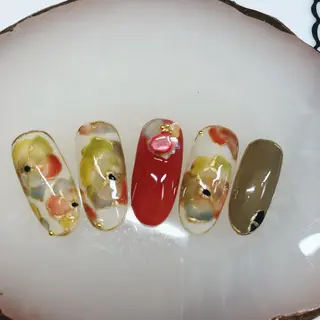 ネイル 奥園 良恵のネイルデザイン