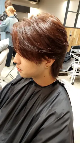 メンズ カラー fleur by safari所属・石井 一真のヘアスタイル