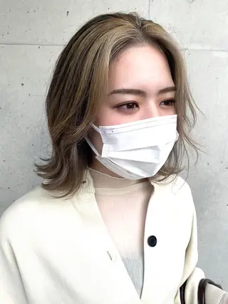 ショート カラー 川越 輝梨奈のヘアスタイル