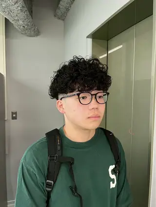 ショート パーマ メンズ 坂本響 メンズカット/パーマのヘアスタイル