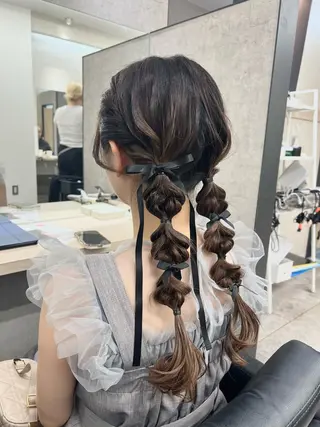 ロング GiseL 博多 ほのかのヘアスタイル