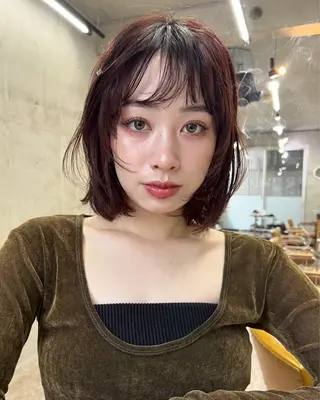 ショート SALT WATER所属・🫐 𝐌𝐚𝐨 🫐似合わせcutのヘアスタイル