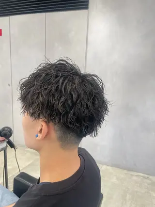 ショート パーマ メンズ メンズ特化🔥 金子直斗のヘアスタイル