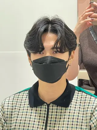 メンズ ❤︎︎韓国ヘア❤︎︎ 𝑺𝒉𝒊𝒉𝒐のヘアスタイル