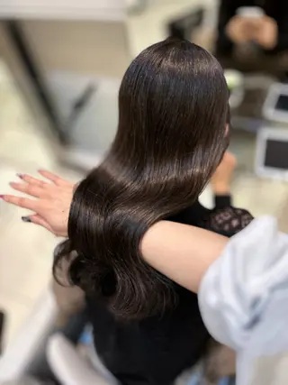 ロング カラー orgo所属・︎︎☁🧺チヒロ モデル募集🧺︎︎☁のヘアスタイル