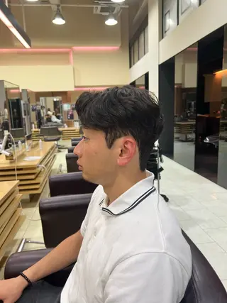 ショート パーマ メンズ メンズ特化 【かな】のヘアスタイル