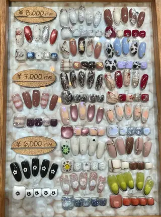 ネイル P-BOX所属・NENE／Insta p_box_neneのネイルデザイン