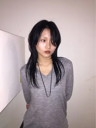 ロング ヘアアレンジ 柏木 鈴のヘアスタイル