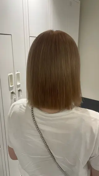 ミディアム .sayo/ Rubik's江坂のヘアスタイル