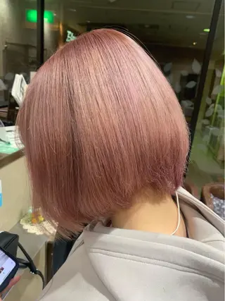ミディアム カラー 近藤千翔🩵 髪質改善Periodのエステ・リラクイメージ