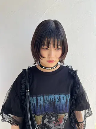 ミディアム Strawberry所属・原田 志保のヘアスタイル