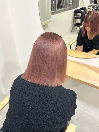 ミディアム 小寺 唯希のヘアスタイル