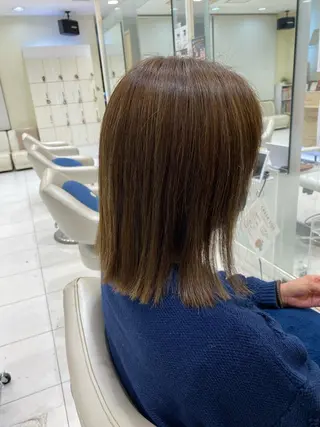 ミディアム カラー メンズサロンGRIT 店長　深山一平のヘアスタイル