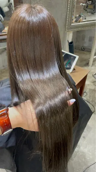 ロング カラー ボブヘアカット Rikapi❤️のヘアスタイル