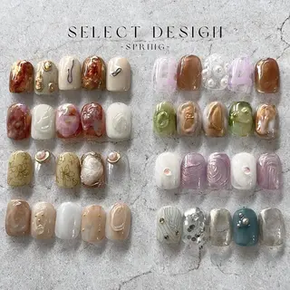 ネイル nail salon O (en)所属・vegh. nail／阿波座のネイルデザイン