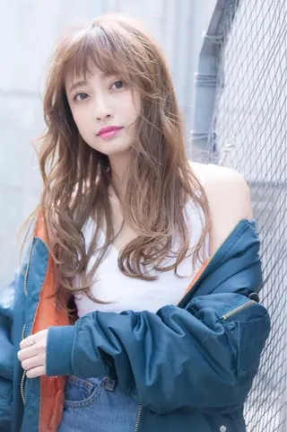 ミディアム カラー INTRO.by Fi-Ne所属・韓国ヘア 店長NEGIのヘアスタイル