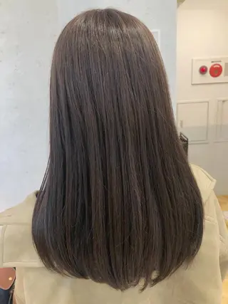 ロング 透明感カラー│ レイヤーヘア中居美樹のヘアスタイル