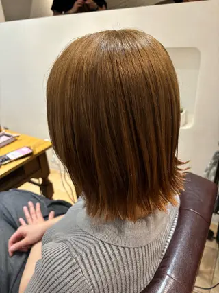 ミディアム カラー 🌈透明感カラー🌈 🌟吉田祐介🌟のヘアスタイル