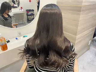 ロング カラー 鈴木 凜音のヘアスタイル