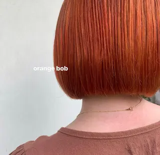 ミディアム カラー 顔周りレイヤー 🎀マリノのヘアスタイル