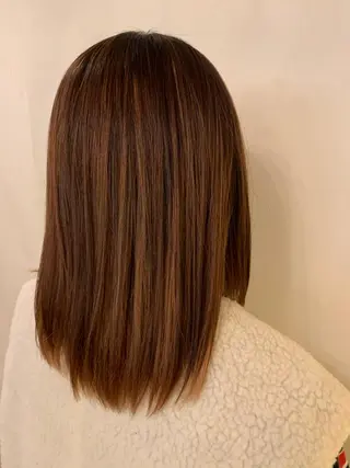 ミディアム AIRFLOW AMBITION所属・後東 れいなのヘアスタイル