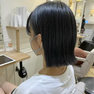 ショート 韓国ﾍｱ&ｼｮｰﾄ ボブ💜桑原のヘアスタイル