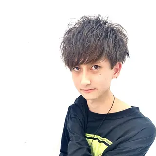 ショート メンズ 柏メンズカットパーマ NO.1タイチのヘアスタイル