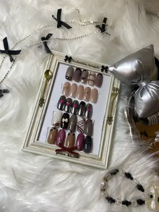 ネイル Lua.nail所属・🫧Lua.nail 🍒emuのネイルデザイン