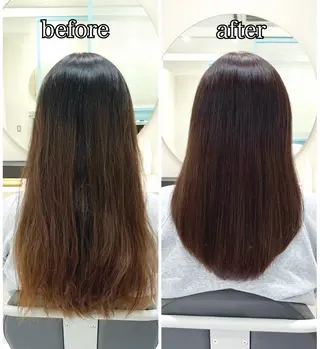 セミロング 🌷ピンクカラー くどう🌷のヘアスタイル