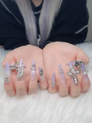 ネイル Lee Nails チップ長さだし専門店のネイルデザイン