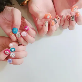ネイル みよし市 nail salon*pomnal.co所属・Shimada Harukaのネイルデザイン