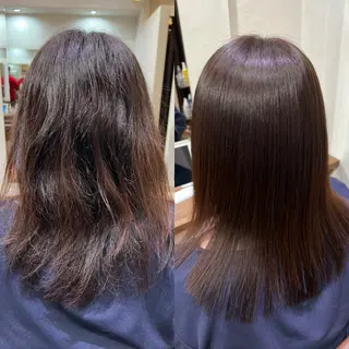 ミディアム CURE nex the salon表参道所属・【縮毛矯正プロ講師】 島野 伊央汰のヘアスタイル