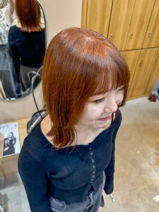 ミディアム カラー 🫧髪質改善カラー♡ Wカラー　/桜🌸のヘアスタイル