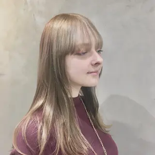 セミロング 渋谷🎨エクステ× ブリーチ特化🎨レンのヘアスタイル