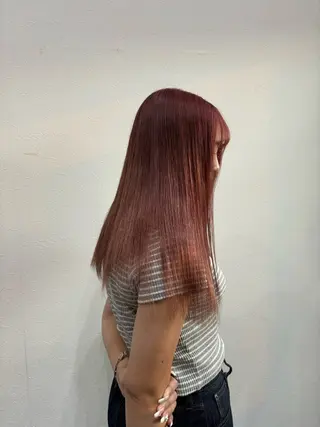 ロング カラー 堺 未来のヘアスタイル