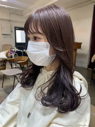 ロング カラー park theSTANDARD所属・HARUKA ♡モデル募集中♡のヘアスタイル