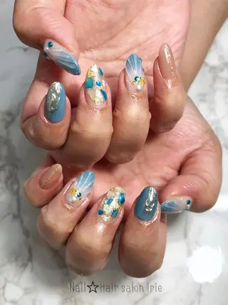 ネイル Hair salon Irie所属・與儀 知佳のネイルデザイン