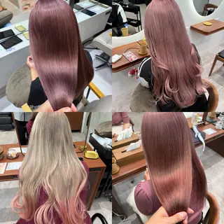 ロング カラー 立川✨ブリーチ/ ケアブリーチ特化✨のヘアスタイル