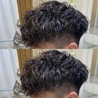 パーマ 神奈川大学最寄り白楽 三本松巧のヘアスタイル