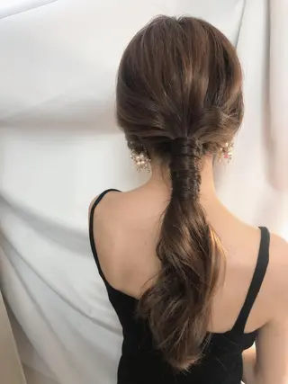 ヘアアレンジ ame eyelash&hairmake所属・大石 佳菜のマツエク・マツパデザイン