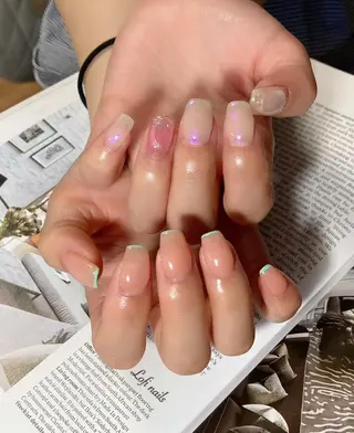 ミディアム ネイル Lofi nails ゆきこのネイルデザイン
