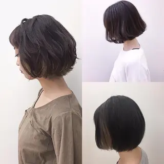 ショート カラー ブリーチカラー/ 岩破瑞希のヘアスタイル