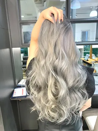 ロング カラー Giselハヤシ ケンタのヘアスタイル