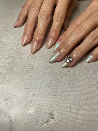 ロング ネイル nail&eyelash mate所属・京都/東向日/桂 ayumiのネイルデザイン