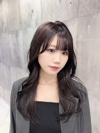 ロング 🖤韓国系🇰🇷カ ラー/kokona❕のヘアスタイル