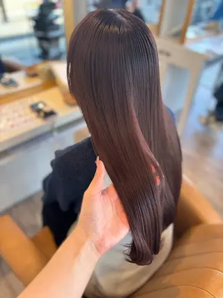 ロング カラー yui🥀/ボブ /ブリーチなしカラーのヘアスタイル