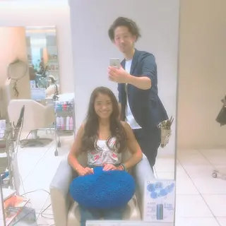 ロング SHO担当髪質改善 東加古川アーティブのヘアスタイル