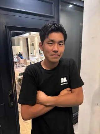 メンズ ボブ/レイヤー/ 梅田/天野川奈緒のヘアスタイル