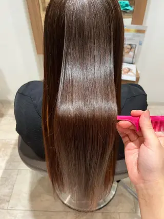 ロング カラー 髪質改善SALON CLALA by Manis of hair所属・尾崎 百花のヘアスタイル